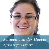 Jenieen van den Heever - Africa Safari Expert